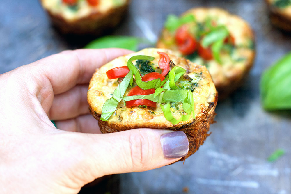 Sweet Potato Hash Brown Cups