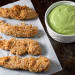 Baked Chicken Tenders with Creamy Avocado Dipping Sauce